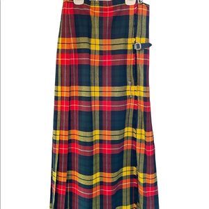 Vintage Buchanan Tartan Ladies’ Kilt